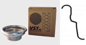 Foto: VST-7-STD: Filtro preciso in acciaio inox per il caffè espresso VST 7 grammi - standard (con il rilievo sul fianco)