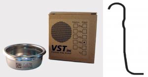 Foto: VST-18-STD: Filtro preciso in acciaio inox per il caffè espresso VST 18 grammi - standard (con il rilievo sul fianco)