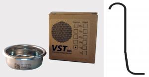 Foto: VST-15-RL: Filtro preciso in acciaio inox per il caffè espresso VST 15 grammi - standard (senza il rilievo sul fianco)