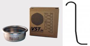 Foto: VST-20-RL: Filtro preciso in acciaio inox per il caffè espresso VST 20 grammi - standard (senza il rilievo sul fianco)