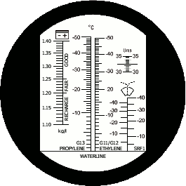 Scala del rifrattometro RBC4AB-ATC